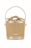 Brynn Raffia Bucket Bag
