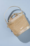 Brynn Raffia Bucket Bag