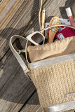 Brynn Raffia Bucket Bag