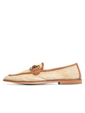 Harlow Horsebit Raffia Loafer
