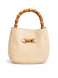 Charlotte Bamboo Top Handle Bag