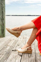 Poppy Raffia Espadrille