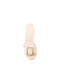 Riviera Bamboo Block Heel Sandal