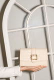 Riviera Bamboo Buckle Clutch