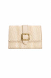 Riviera Bamboo Buckle Clutch