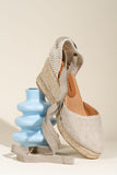 Leon Closed Toe Lace Up Espadrille