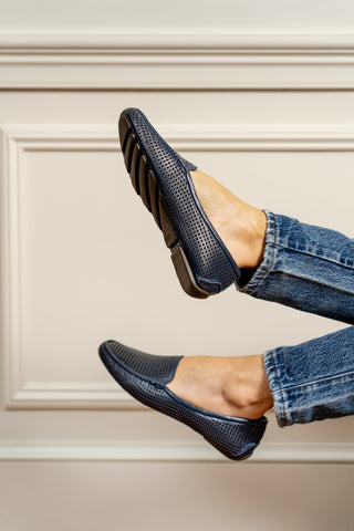 Barrie Perforated Driving Moccasin Alternate View