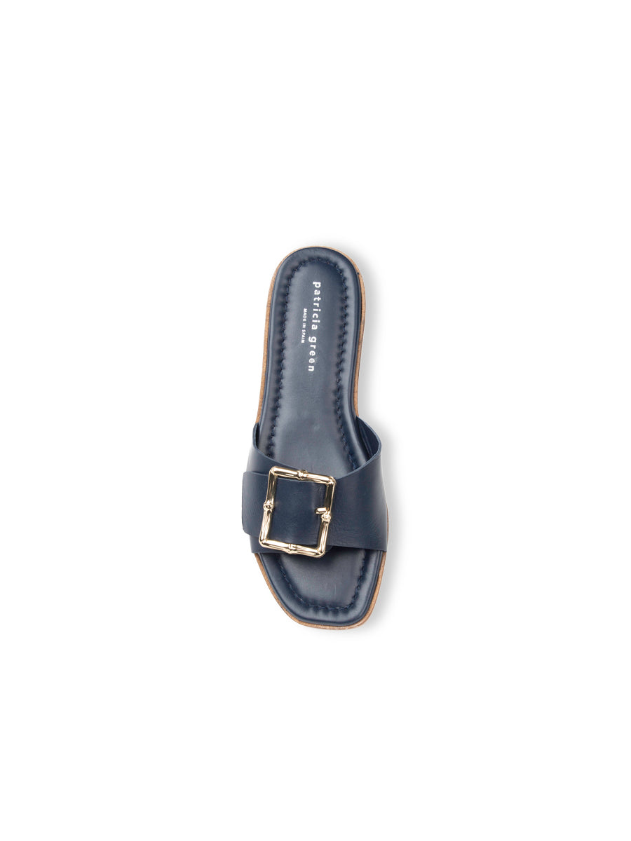 Berkley Bamboo Buckle Flat Sandal