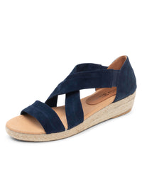 Navy Suede