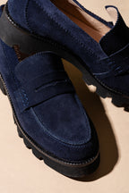 Vince Lug Sole Penny Loafer