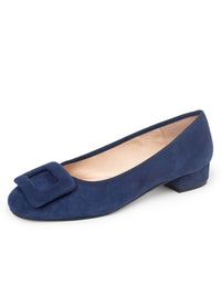 Navy Suede
