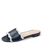 Emma Scalloped Flat Sandal