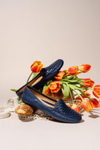 Kelly Woven Driving Moccasin