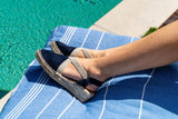 Grace Closed Toe Elastic Espadrille