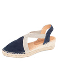 Grace Closed Toe Elastic Espadrille