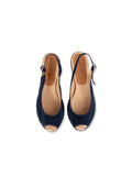 Piper Peep-Toe Slingback Espadrille