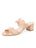 Palm Beach Block Heel Scalloped Sandal