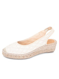 Valencia Closed Toe Slingback Espadrille