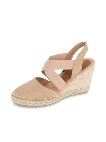 Mila Espadrille with Elastic Straps