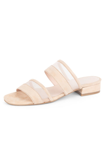 Belle Double Strap Sandal with Mesh