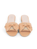 St. Tropez Raffia Slide Sandal