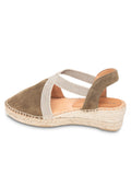 Grace Closed Toe Elastic Espadrille