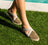 Grace Closed Toe Elastic Espadrille Alternate View