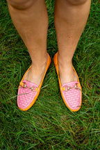 Kim Horsebit Woven Driver