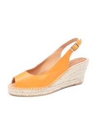 Orange Leather