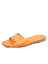 Orange Leather