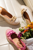 Valencia Buckle Espadrille