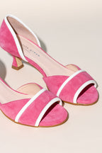 Parker D'orsay Kitten Heel Sandal