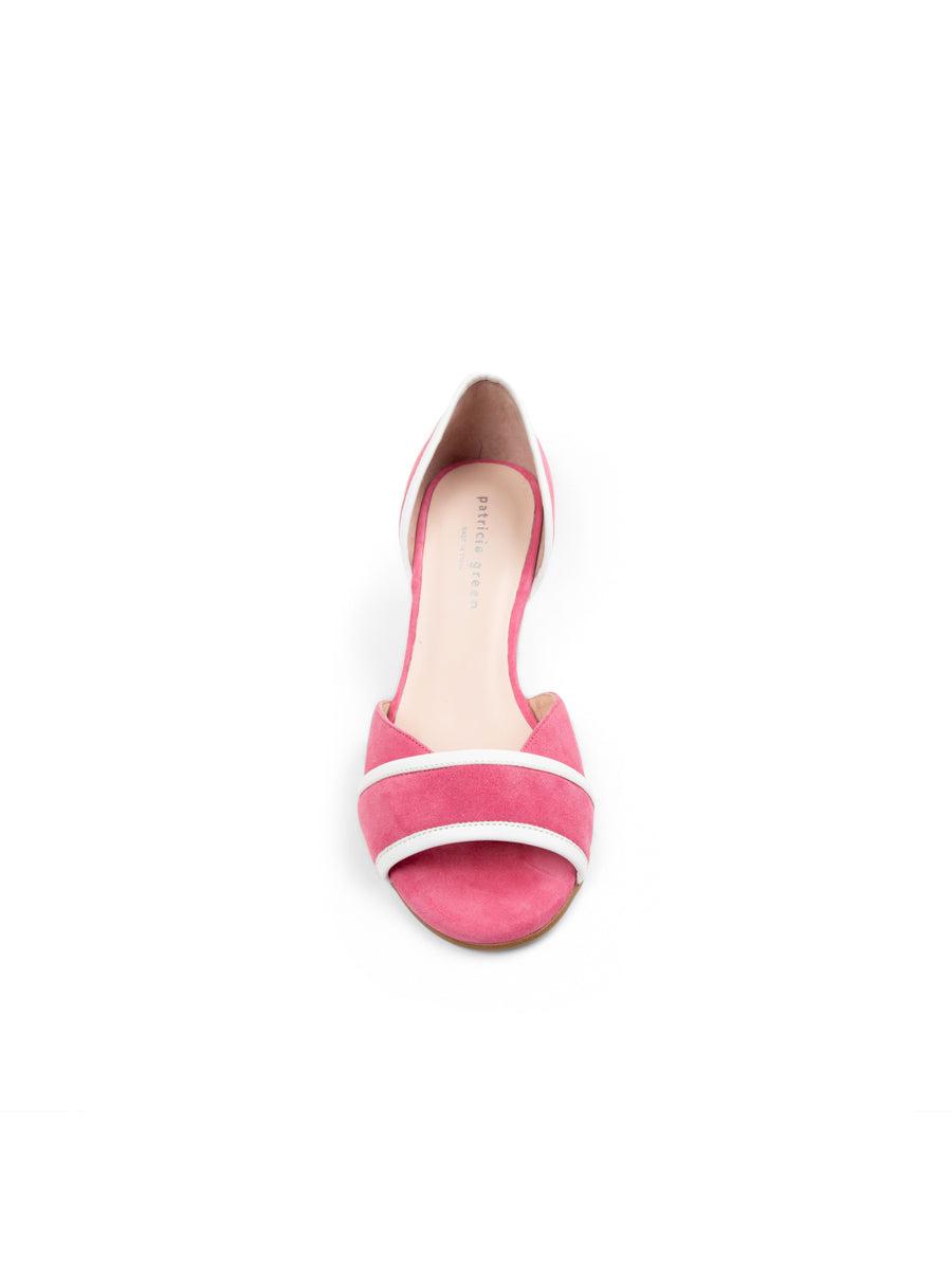 Parker D'orsay Kitten Heel Sandal