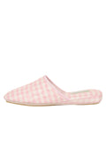 Sari Silk Check Slipper