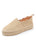 Abigail Scalloped Raffia Slip On Espadrille