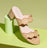 Palm Beach Block Heel Scalloped Sandal Alternate View