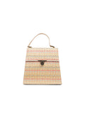 Bennett Raffia Top Handle Bag