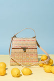 Bennett Raffia Top Handle Bag