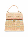 Bennett Raffia Top Handle Bag