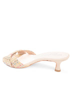 Lucia Criss Cross Kitten Heel