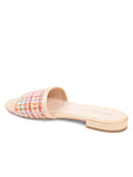 Harper Raffia Flat Sandal
