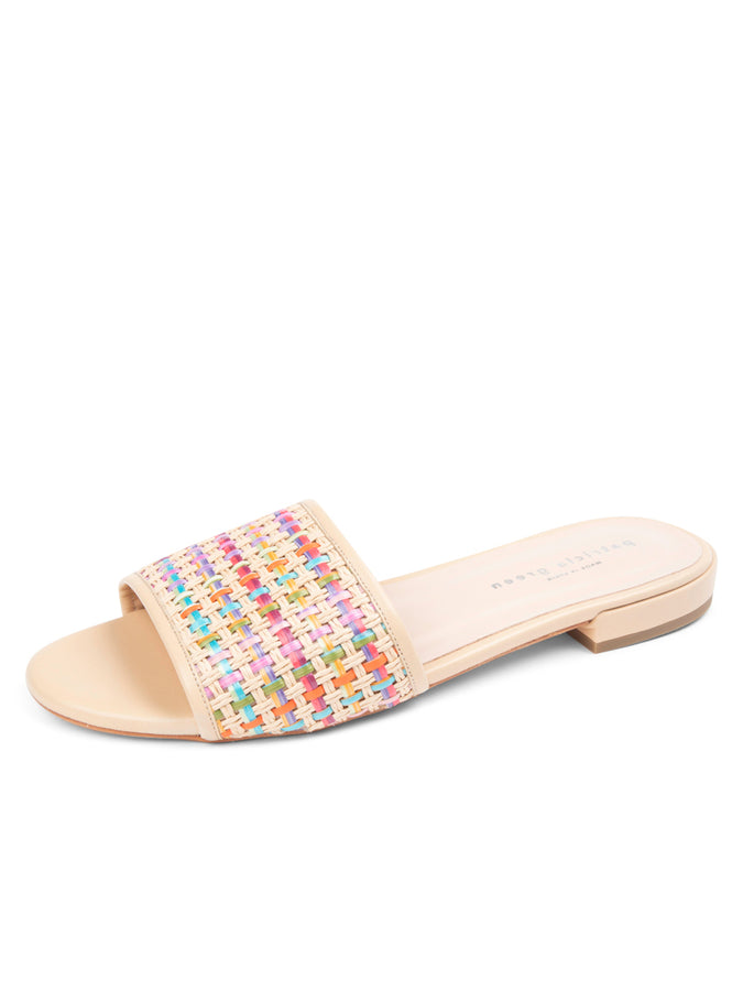 Harper Raffia Flat Sandal