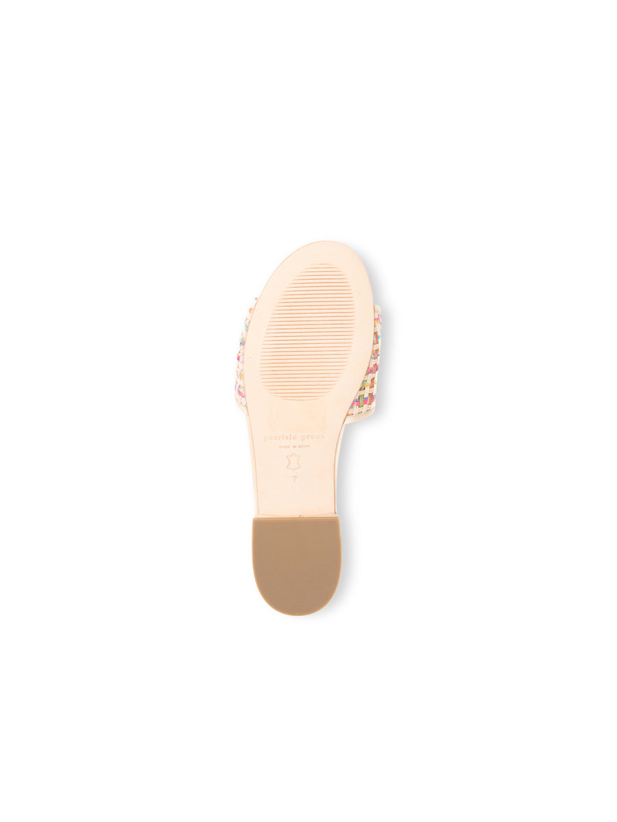 Harper Raffia Flat Sandal