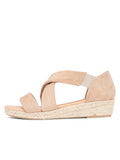 Eliza Criss-Cross Elastic Espadrille Sandal