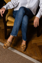 Jillian Driving Moccasin in Haircalf