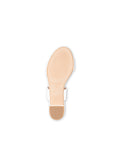Palm Beach Block Heel Scalloped Sandal
