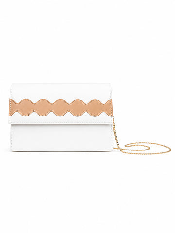 Palm Beach Scalloped Clutch