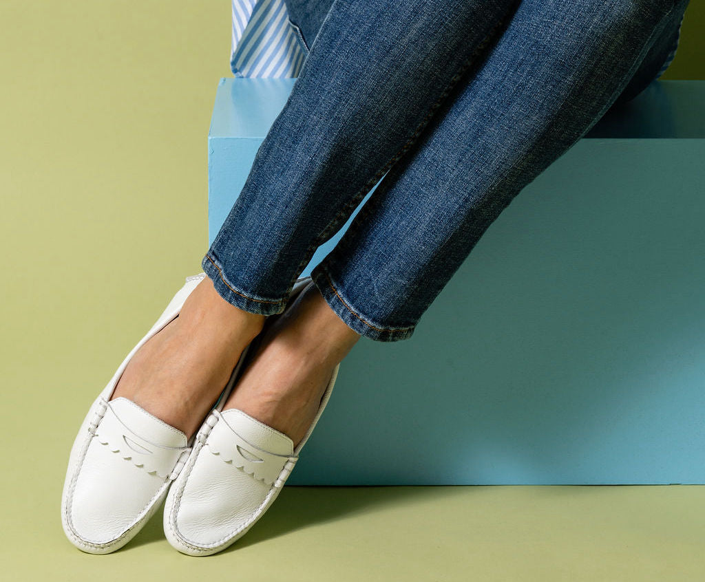 Janet Scalloped Driving Shoe
