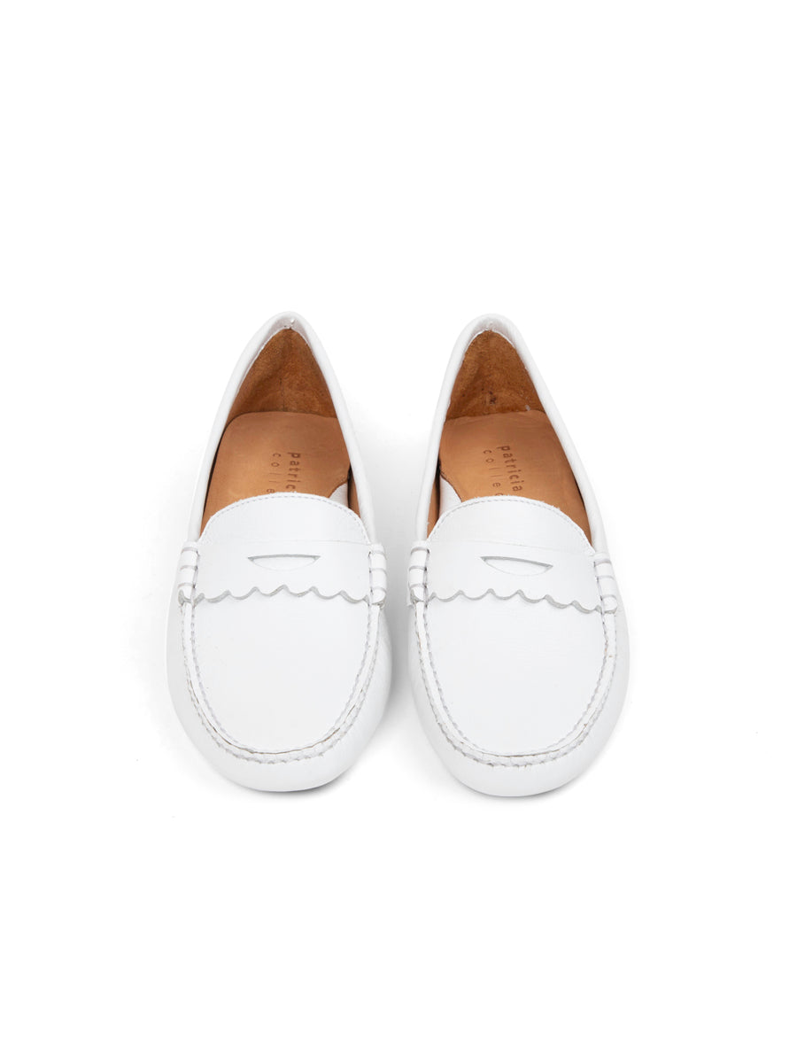 Janet Scalloped Driving Shoe