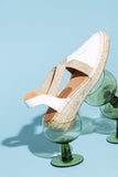 Grace Closed Toe Elastic Espadrille